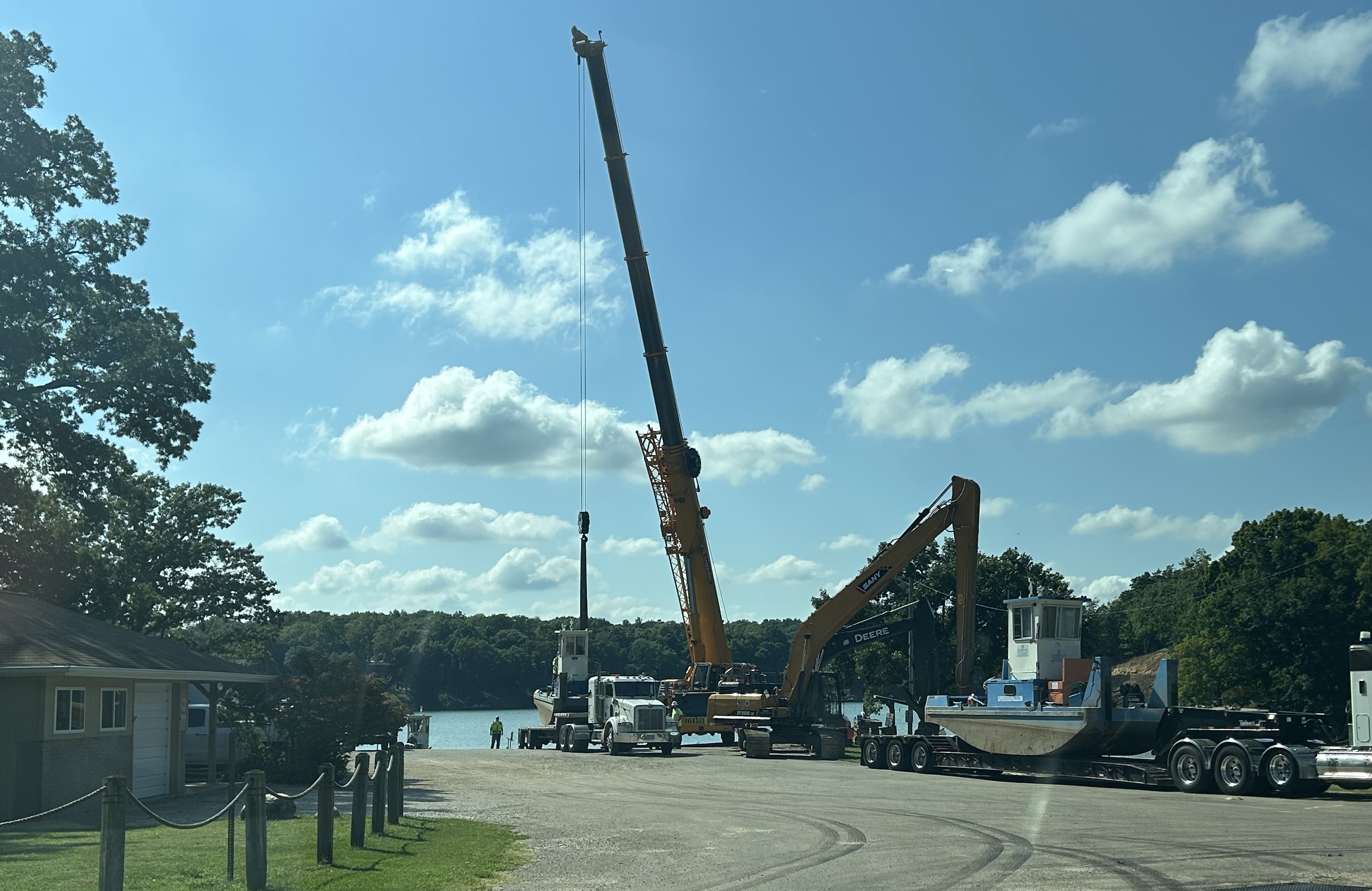 Dredging Begins on Lake Wildwood